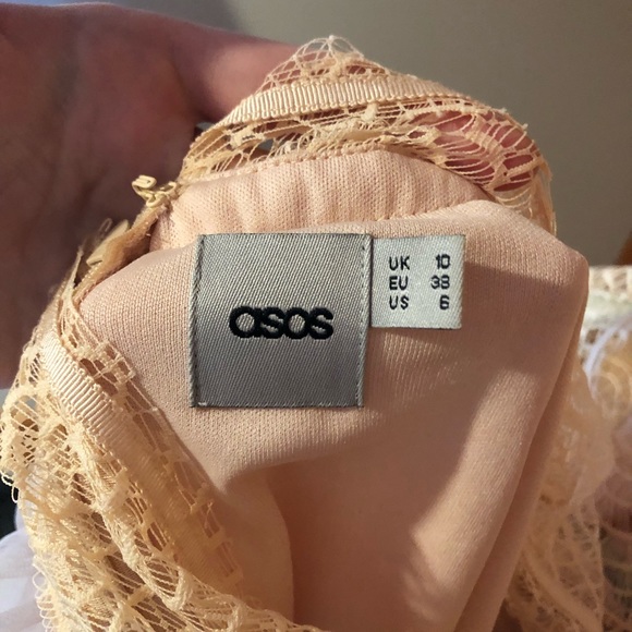 ASOS open back lace dress - Picture 3 of 3